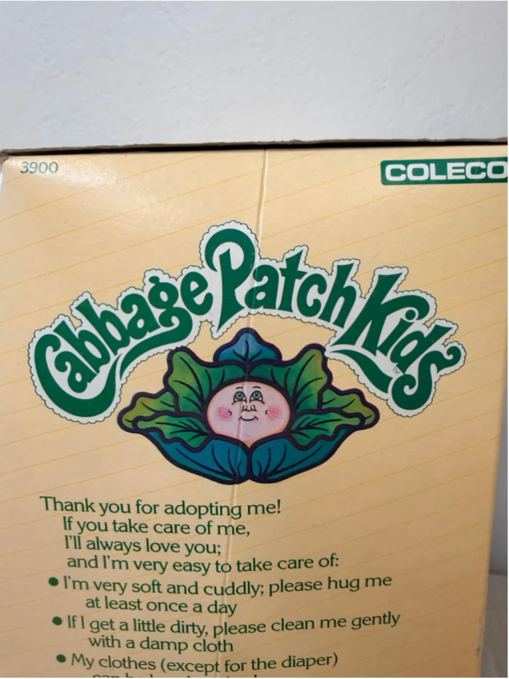 NIB Rare VTG 1985 Cabbage Patch Kids African American Marjory Aurora BOX DAMAGED